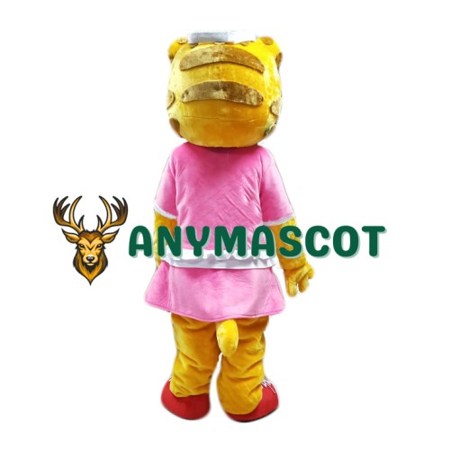 Female Daniel Tiger Mascot Costume