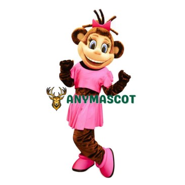 Female Monkey Mascot Costume