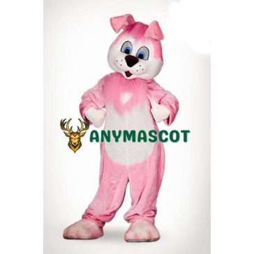Pink Lightweight Rabbit Mascot Costume