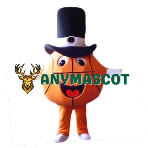Happy Lightweight Basketball Mascot Costume