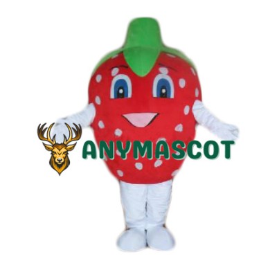 Happy Lightweight Strawberry Mascot Costume