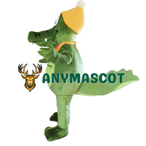 Happy Lightweight Crocodile Mascot Costume