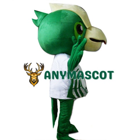 Green Lightweight Parrot Bird Mascot Costume