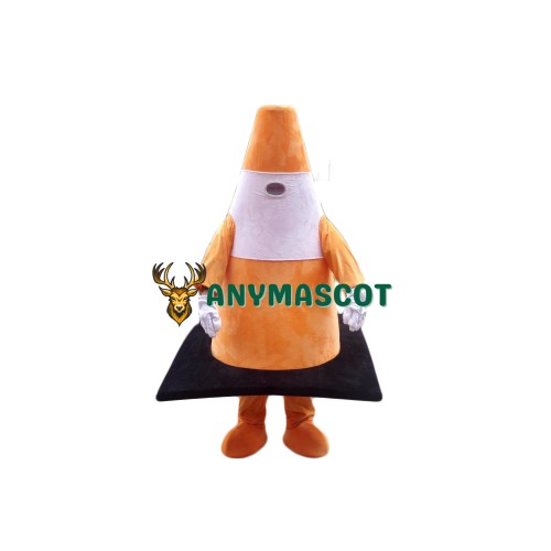 Traffic Cone Mascot Costume