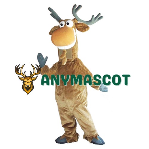Elk Reindeer Deer Mascot Adult Costume