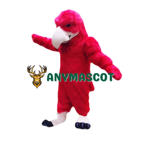 Red Lightweight Eagle Mascot Costume
