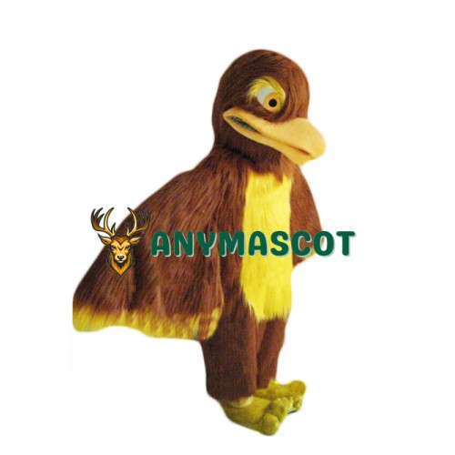 Brown Hawk Falcon Mascot Costume