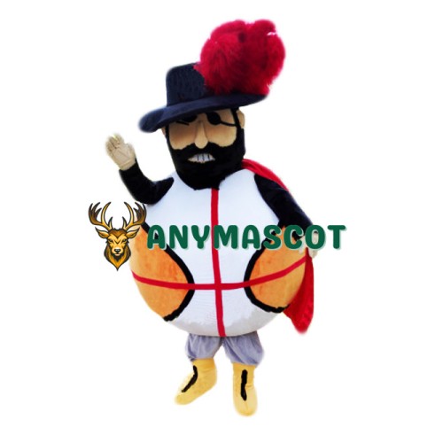 Basketball Pirate Mascot Costume