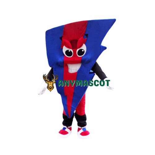 Colorful Lightning Mascot Costume