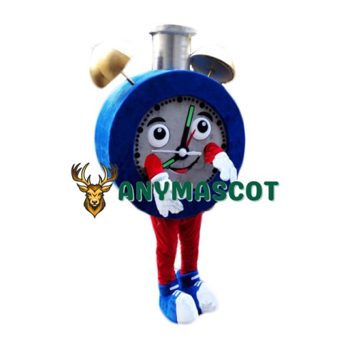 Alarm Clock Mascot Costume