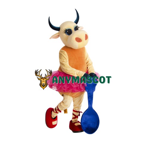 Beautiful Buffalo Mascot Costume