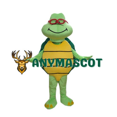 Green Turtle Custom Mascot Costume