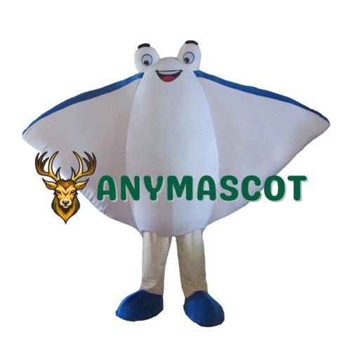 Manta Ray Mascot Costume