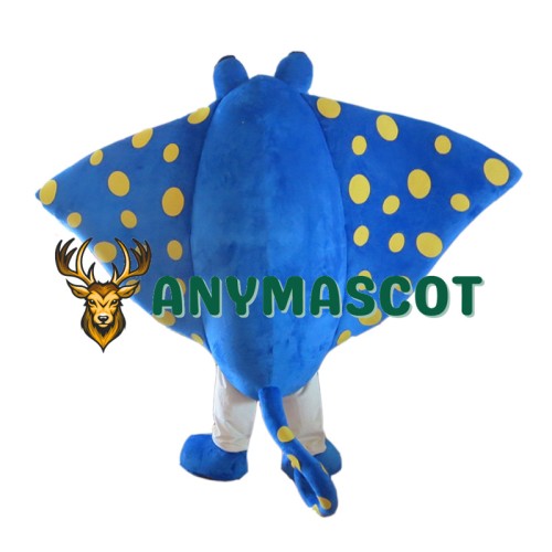 Manta Ray Mascot Costume