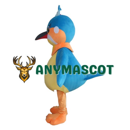 Lovely Blue Bird Mascot Costume