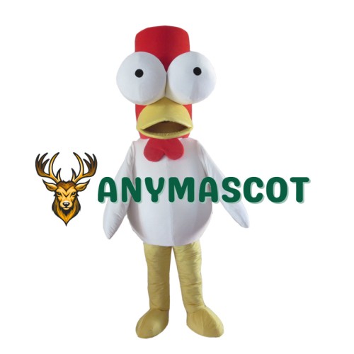 Big Eyes Chicken Mascot Costume