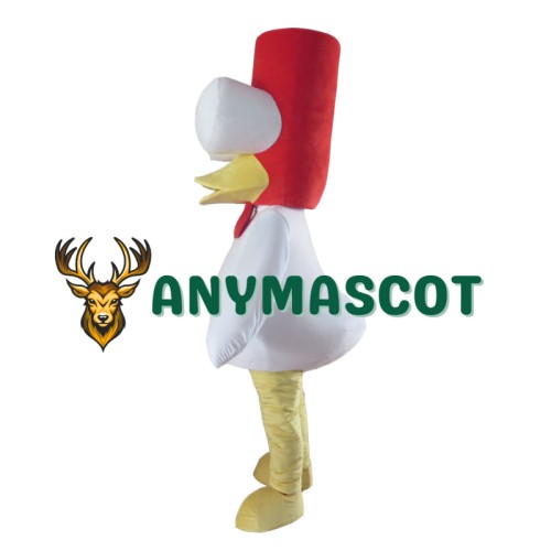 Big Eyes Chicken Mascot Costume