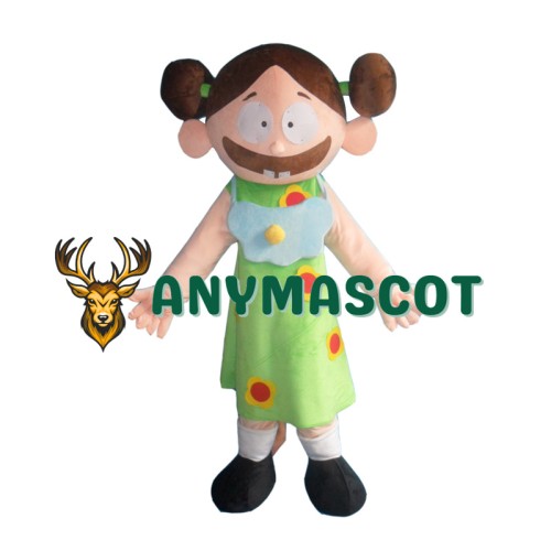 Lovely Big Mouth Girl Mascot Costume