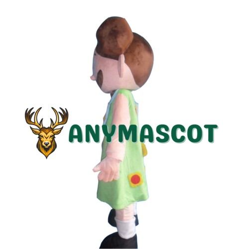 Lovely Big Mouth Girl Mascot Costume