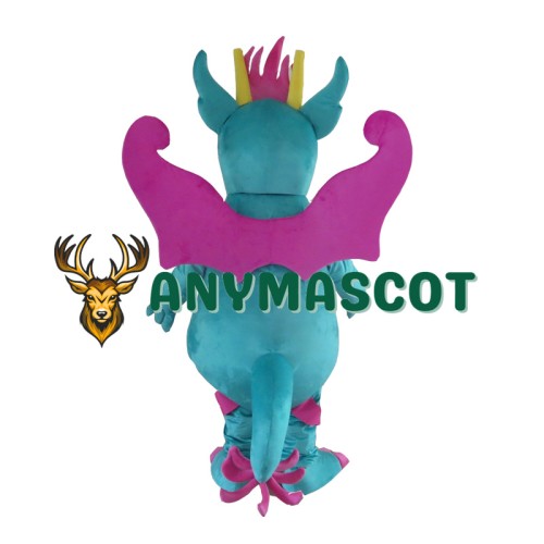 Lovely Colorful Dragon Mascot Costume