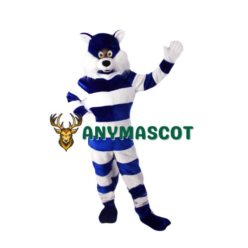 Super Cute Lightweight Blue Cat Mascot Costume