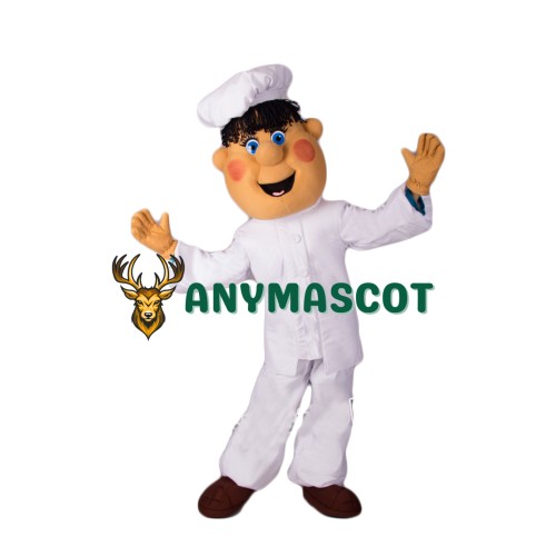 Boy Chef Mascot Costume