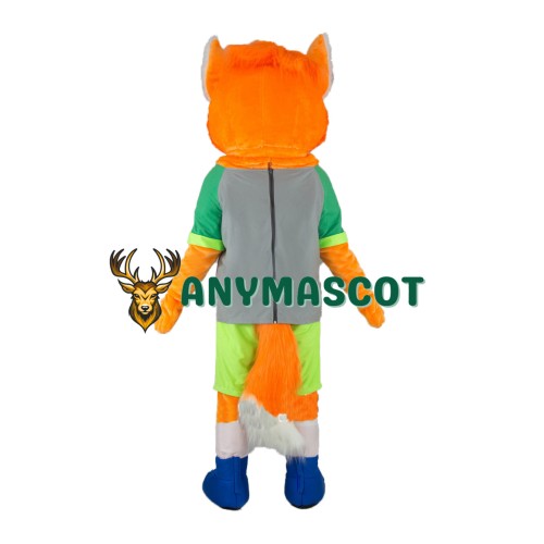 Sport Lightweight Fox Mascot Costume