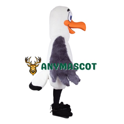 Happy lightweight Seagull Mascot Costume