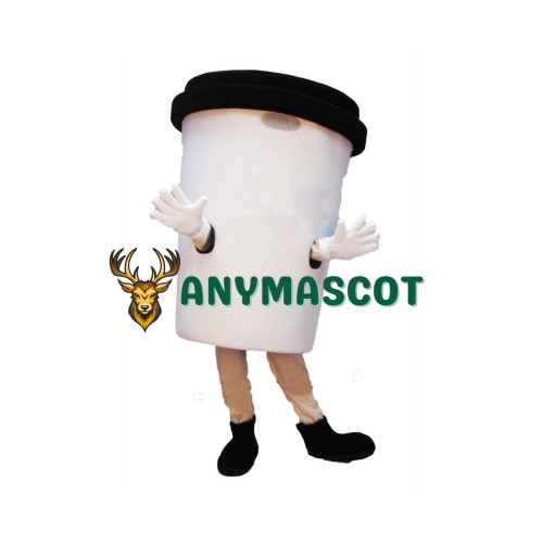 Coffee Cup Mascot Costume