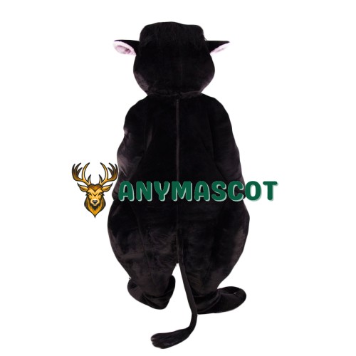 Super Cute Black Bull Mascot Costume