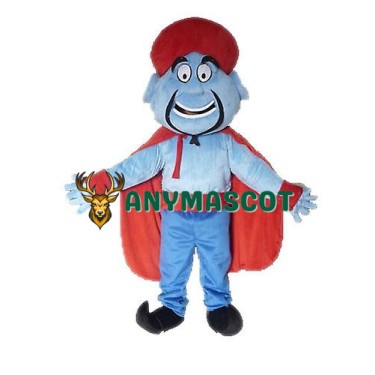 Cartoon Genie Mascot Costume