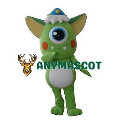 Super Cute Mike Wazowski Mascot Costume