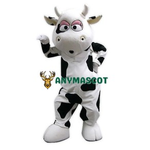 Super Cute Cow Mascot Costume