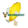 Yellow Little Fish Adult Mascot Costume