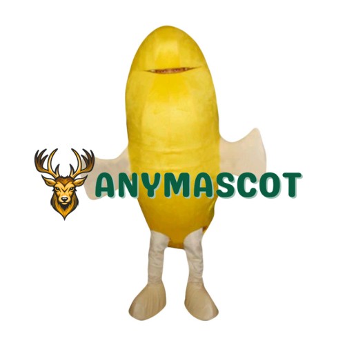 Yellow Little Fish Adult Mascot Costume
