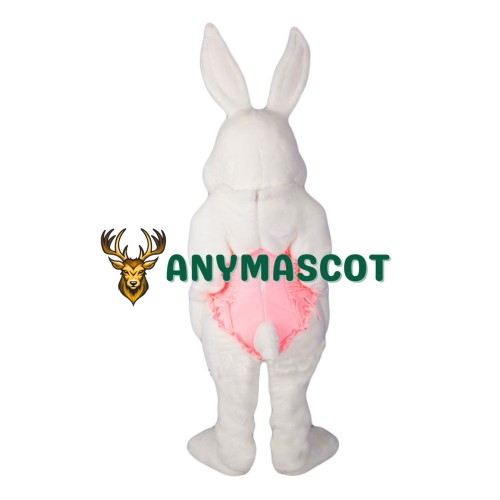 Dancing White Rabbit Mascot Costume