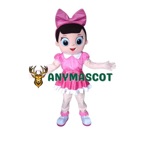 Fancy Doll Mascot Costume