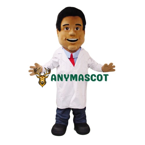 Young Man Doctor Mascot Costume