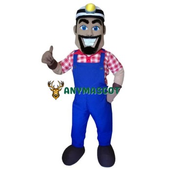 Lightweight Miner Mascot Costume