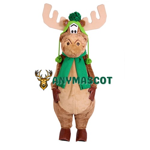 Mini Moose Mascot Costume