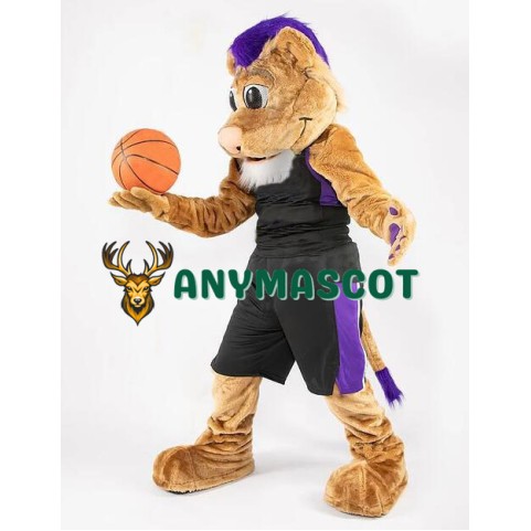 Basketball Lightweight Lion Mascot Costume