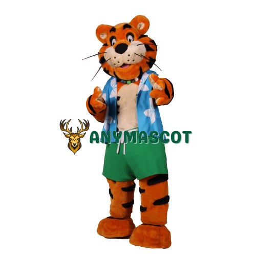 Sport Lightweight Tiger Mascot Costume