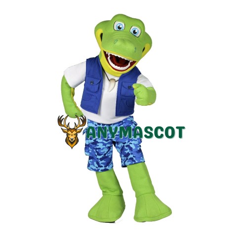 Cool Lightweight Crocodile Mascot Costume