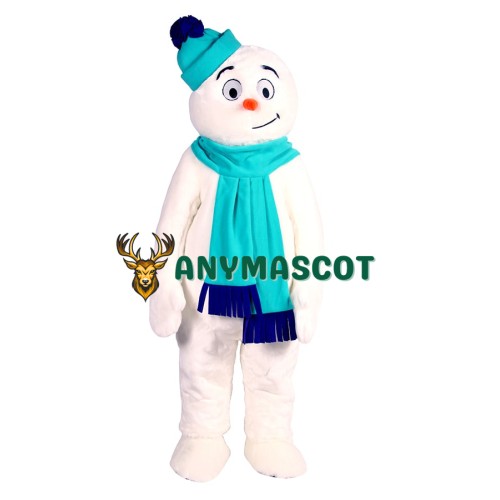 Super Cute Lightweight Snowman Mascot Costume