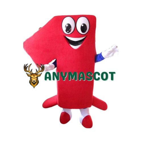 Number One Mascot Costume