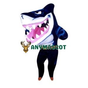 Sport Blue Shark Mascot Costume