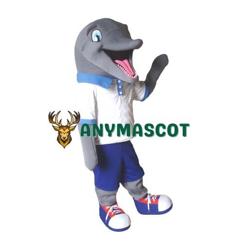 Sport Dolphin Mascot Costume