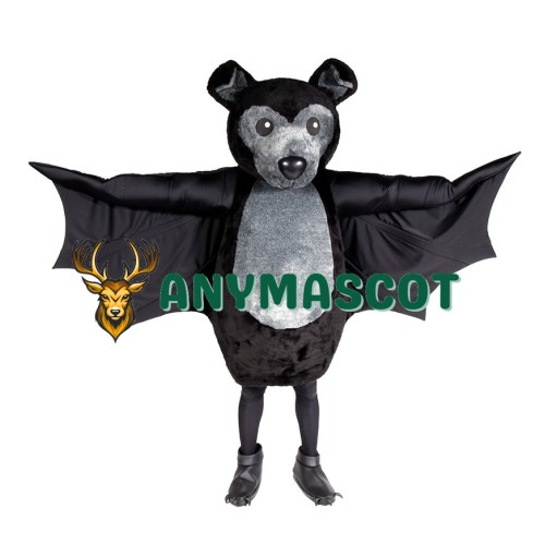 Black Bat Mascot Costume
