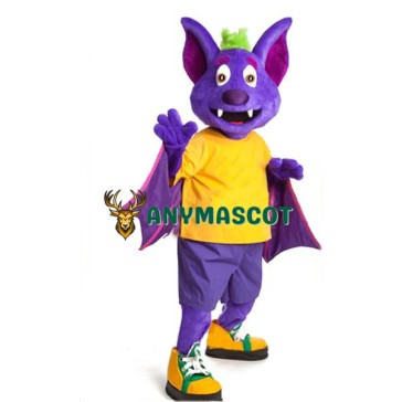 Happy Bat Mascot Costume