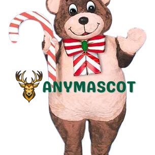 Christmas Bear Mascot Costume